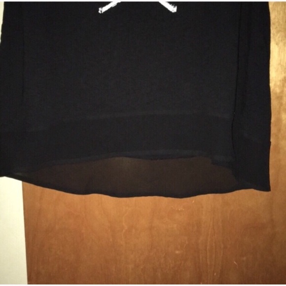 X-Large Black & White Striped Style & Co. - Picture 5 of 7